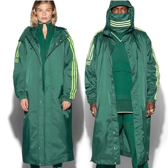 IVY PARK Jackets & Blazers - IVY PARK X Adidas Limited Edition! Green Trench Rain Coat. Unisex style!